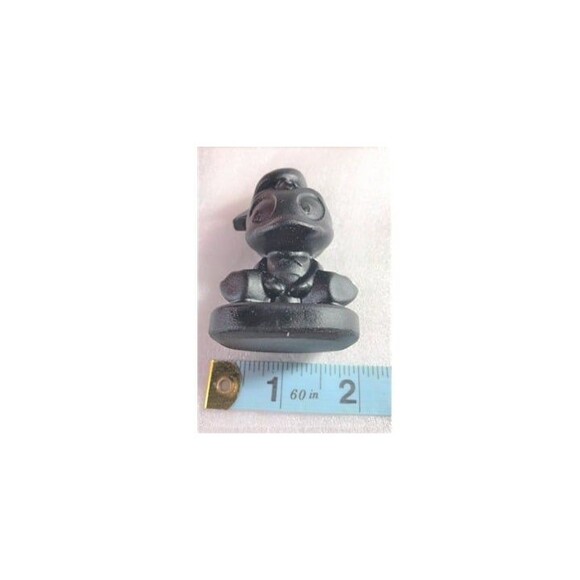 Black Obsidian Baby Donald Duck Carving - Picture 5 of 5